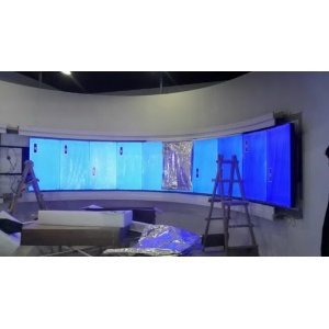 上海展廳豎屏55寸3.5mm1X10