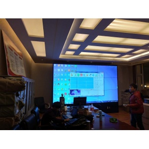 山西朔州右玉縣政府三星55寸3.5mm3×3