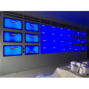 山東茌平垃圾電廠三星46寸3.5mm4×4+42寸監(jiān)視器12臺(tái)