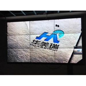 北京生命標(biāo)準(zhǔn)大廈55寸3.5mm3×3壁掛式安裝