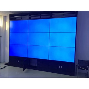 北京大興區(qū)興豐派出所三星55寸3.5mm3×3機柜式安裝