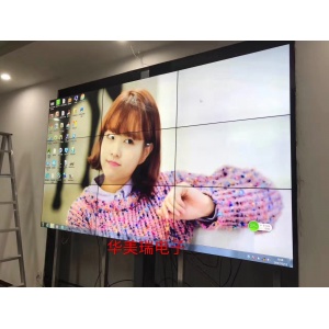 通州影竹園LG49寸3.5mm3×3落地支架安裝