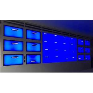 山東茌平垃圾電廠三星46寸3.5mm4×4+42寸監(jiān)視器12臺(tái)