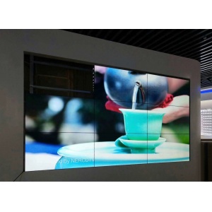 山東省煙臺市經(jīng)濟開發(fā)區(qū)展廳55寸3.5mm3X3工程案例