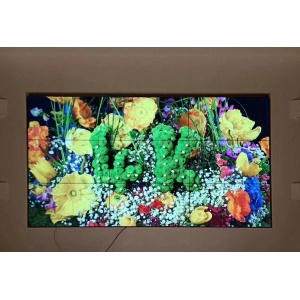 煙臺龍源電力技術(shù)有限公司展廳55寸3.5mm3X3工程案例