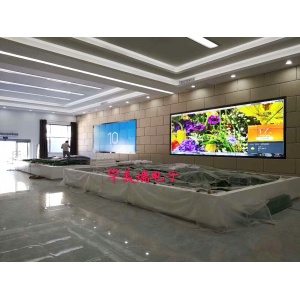 中國建業(yè)張家口高鐵站三星46寸4X6兩套工程案例